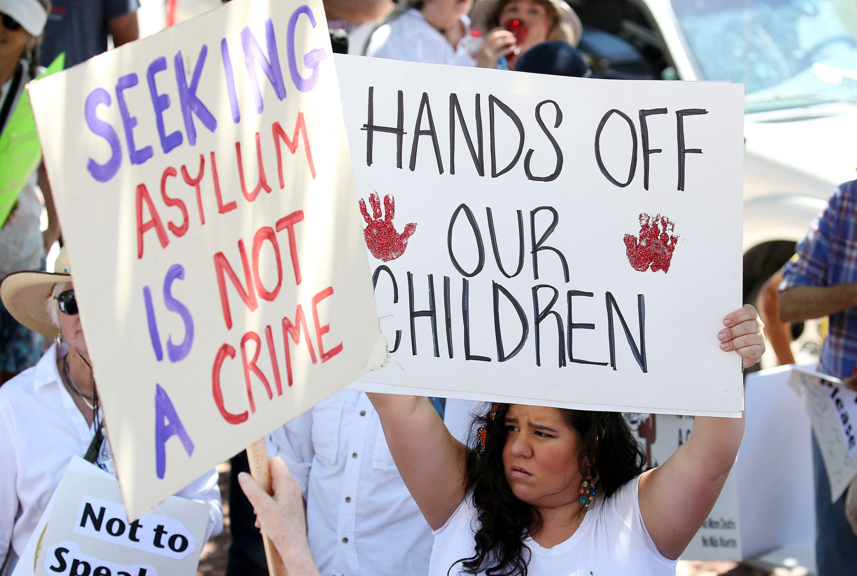 Families Belong Together Rally in Nogales